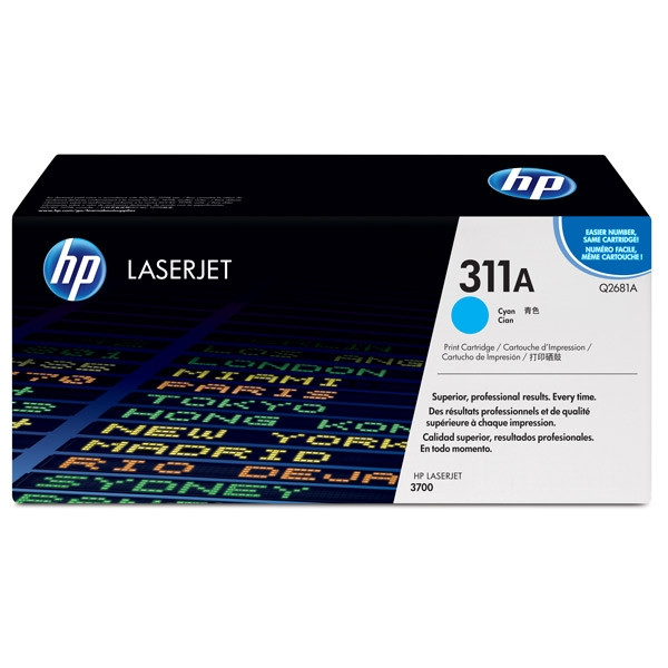 HP Toner HP 311A (Q2681A) Cyan Q2681A 039350 - 1