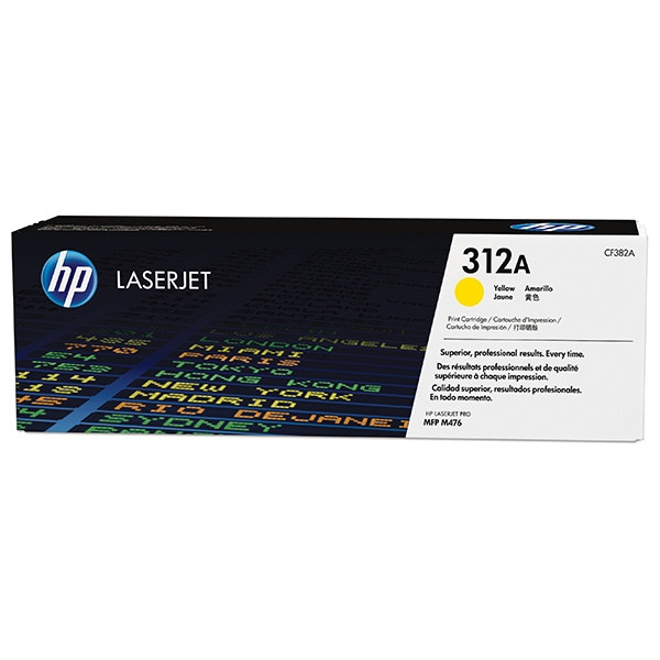 HP Toner HP 312A (CF382A) Yellow CF382A 054788 - 1