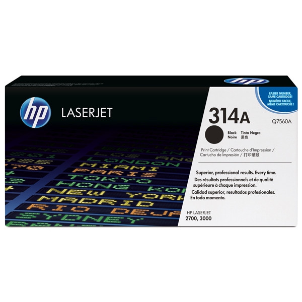 HP Toner HP 314A (Q7560A) Black Q7560A 039560 - 1