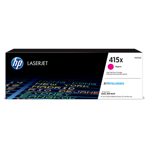 HP Toner HP 415X (W2033X) High Capacity Magenta W2033X 055448 - 1