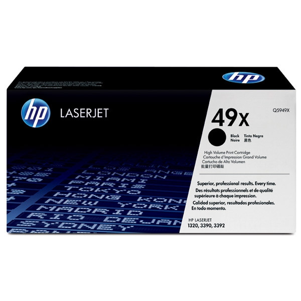 HP Toner HP 49X (Q5949X) High Capacity Black Q5949X 033325 - 1