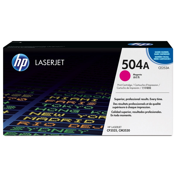 HP Toner HP 504A (CE253A) Magenta CE253A 039838 - 1