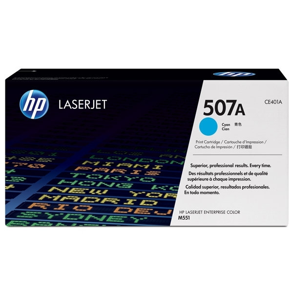 HP Toner HP 507A (CE401A) Cyan CE401A 054042 - 1