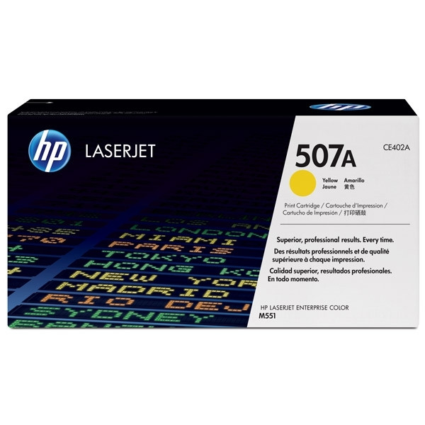 HP Toner HP 507A (CE402A) Yellow CE402A 054044 - 1