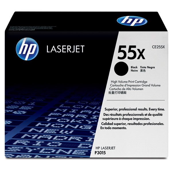 HP Toner HP 55X (CE255X) High Capacity Black CE255X 039888 - 1