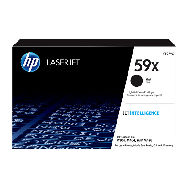 HP Toner HP 59X (CF259X) High Capacity Black CF259X 055452 - 1