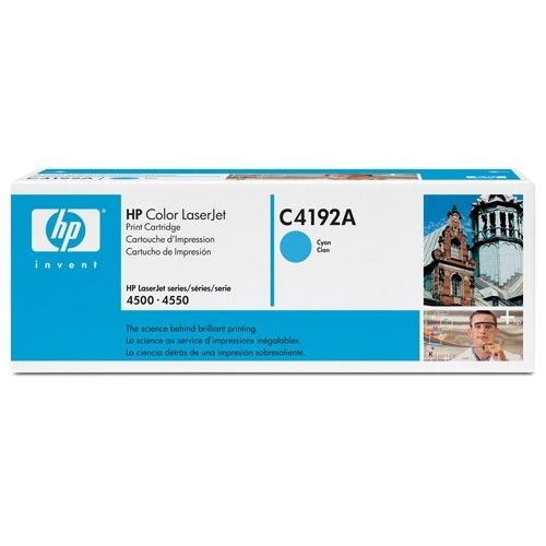 HP Toner HP 640A (C4192A) Cyan C4192A 039090 - 1