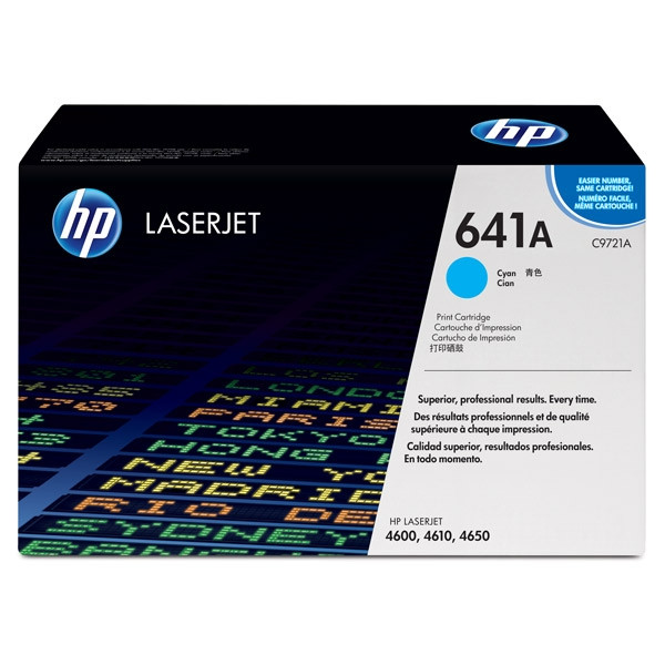 HP Toner HP 641A (C9721A) Cyan C9721A 039130 - 1