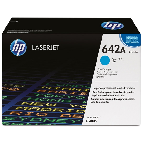 HP Toner HP 642A (CB401A) Cyan CB401A 039705 - 1