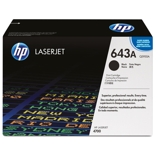 HP Toner HP 643A (Q5950A) Black Q5950A 039615 - 1