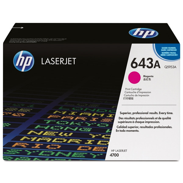 HP Toner HP 643A (Q5953A) Magenta Q5953A 039630 - 1