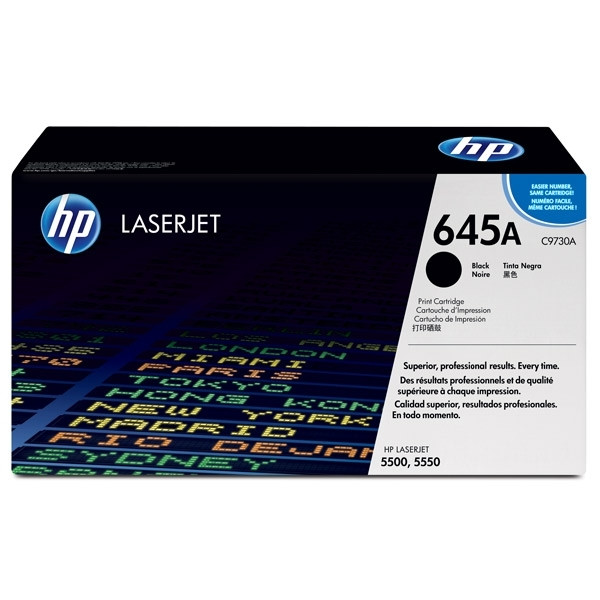 HP Toner HP 645A (C9730A) Black C9730A 039210 - 1