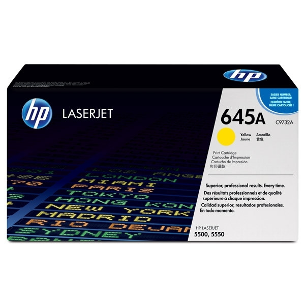 HP Toner HP 645A (C9732A) Yellow C9732A 039230 - 1