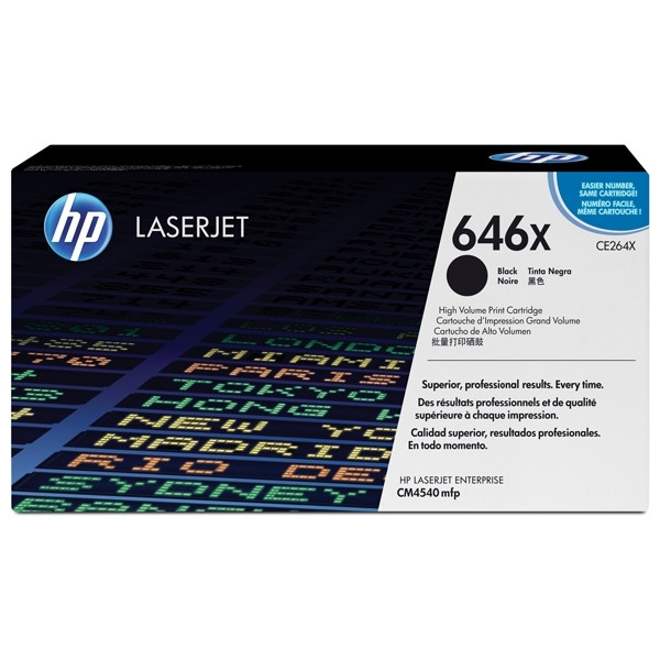 HP Toner HP 646X (CE264X) High Capacity Black CE264X 039954 - 1