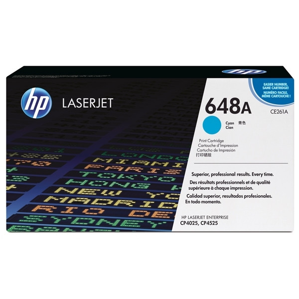 HP Toner HP 648A (CE261A) Cyan CE261A 039896 - 1