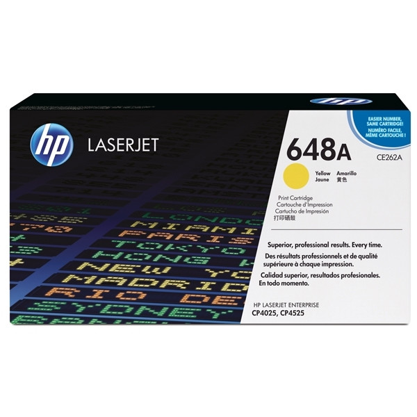 HP Toner HP 648A (CE262A) Yellow CE262A 039898 - 1