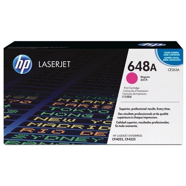 HP Toner HP 648A (CE263A) Magenta CE263A 039900 - 1