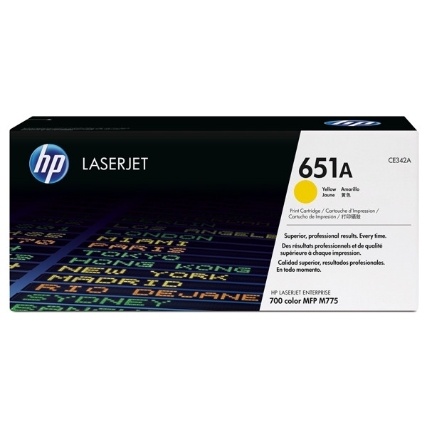 HP Toner HP 651A (CE342A) Yellow CE342A 054660 - 1