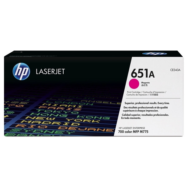 HP Toner HP 651A (CE343A) Magenta CE343A 054662 - 1