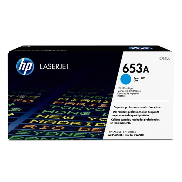 HP Toner HP 653A (CF321A) Cyan CF321A 054776 - 1