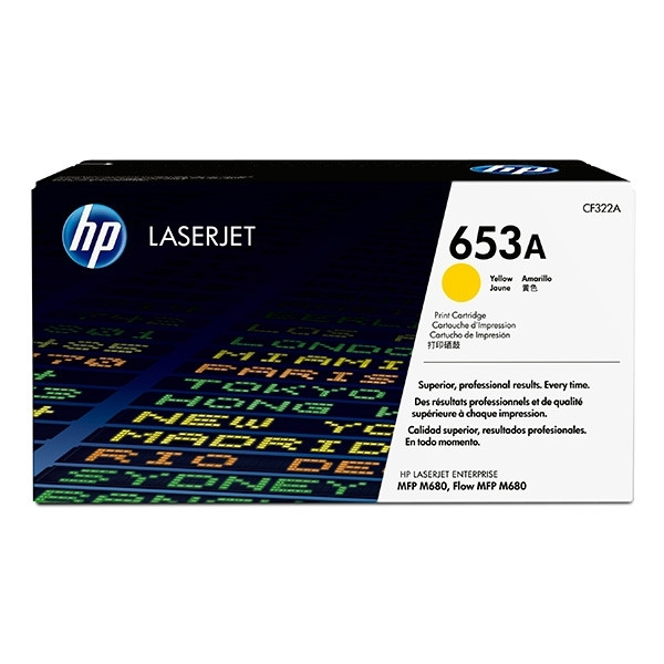 HP Toner HP 653A (CF322A) Yellow CF322A 054778 - 1