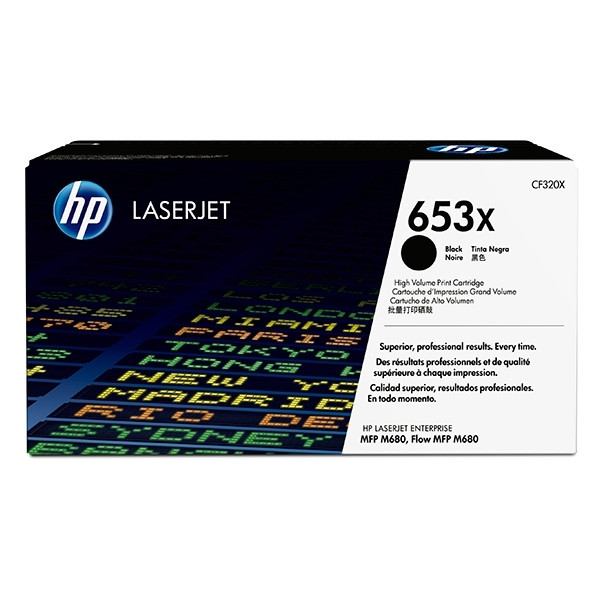 HP Toner HP 653X (CF320X) High Capacity Black CF320X 054774 - 1