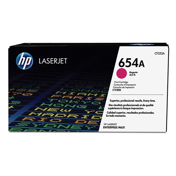 HP Toner HP 654A (CF333A) Magenta CF333A 054798 - 1