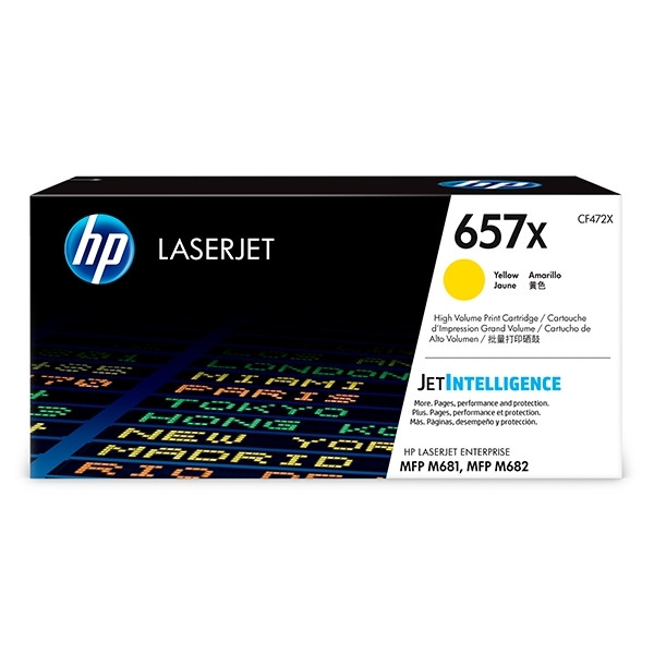 HP Toner HP 657X (CF472X) High Capacity Yellow CF472X 055178 - 1