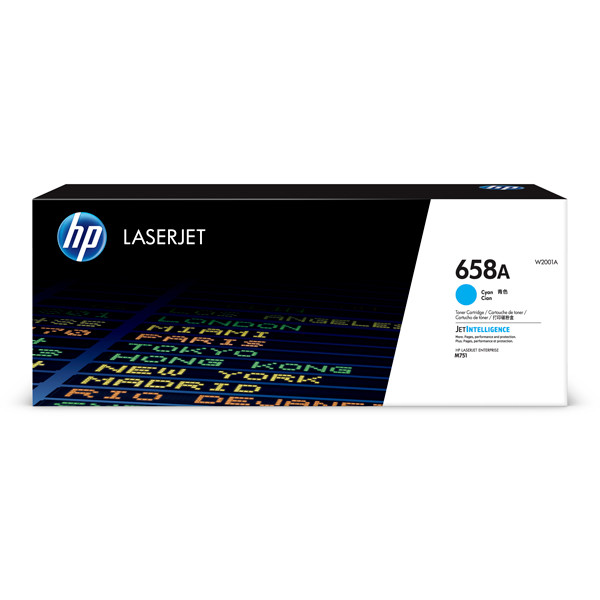 HP Toner HP 658A (W2001A) Cyan W2001A 055402 - 1