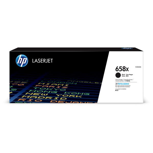 HP Toner HP 658X (W2000X) High Capacity Black W2000X 055400 - 1