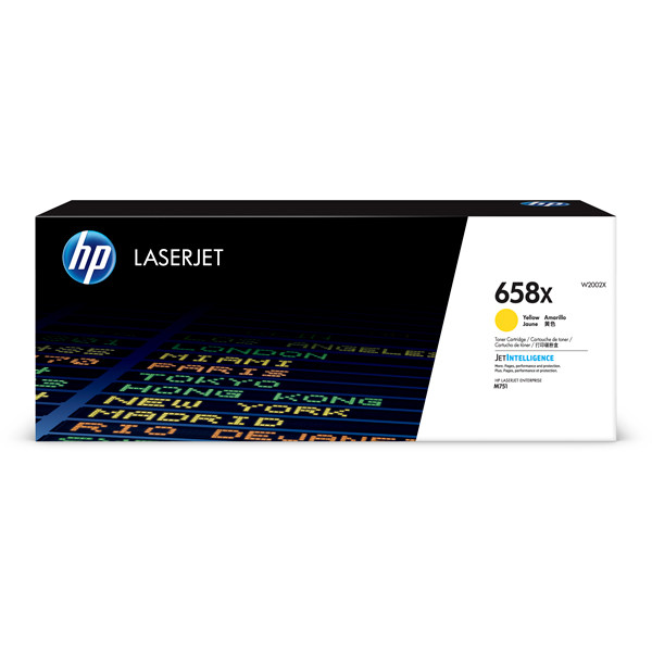 HP Toner HP 658X (W2002X) High Capacity Yellow W2002X 055410 - 1