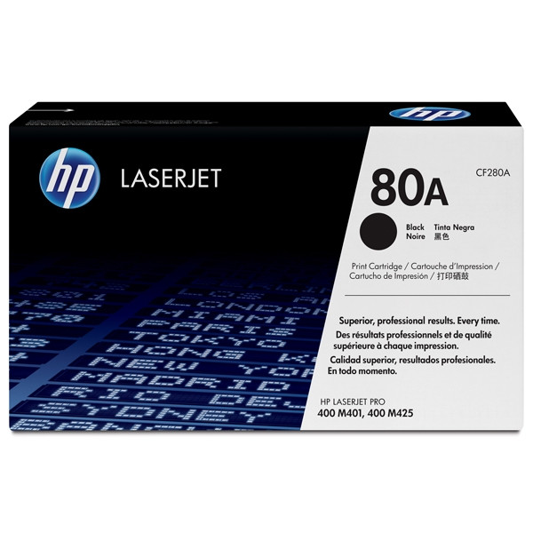 HP Toner HP 80A (CF280A) Black CF280A 054112 - 1