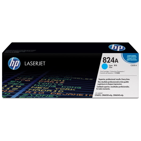 HP Toner HP 824A (CB381A) Cyan CB381A 039790 - 1