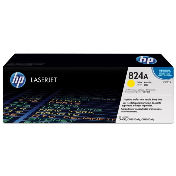 HP Toner HP 824A (CB382A) Yellow CB382A 039792 - 1