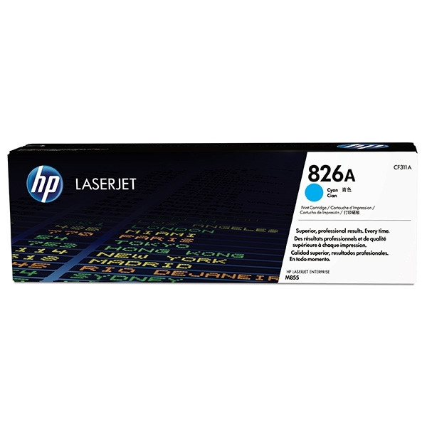 HP Toner HP 826A (CF311A) Cyan CF311A 054726 - 1