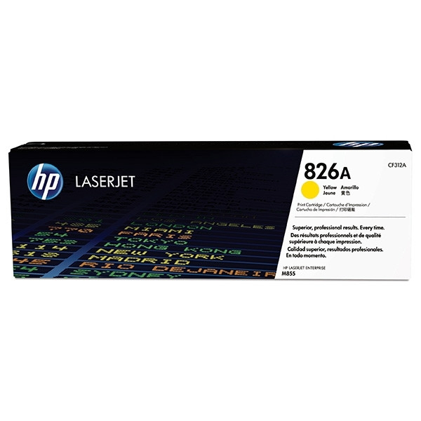 HP Toner HP 826A (CF312A) Yellow CF312A 054728 - 1