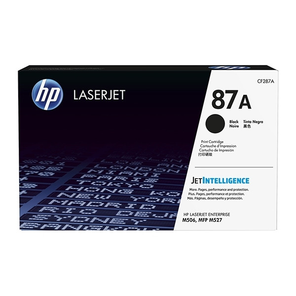 HP Toner HP 87A (CF287A) Black CF287A 054880 - 1