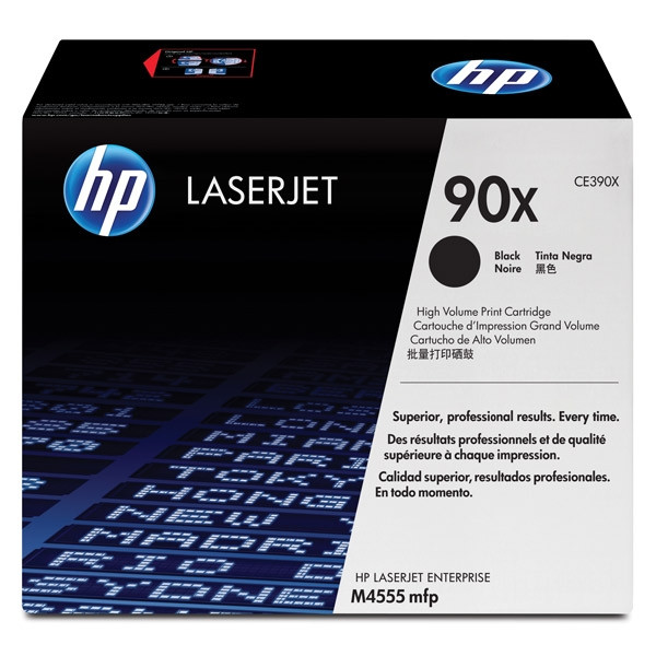 HP Toner HP 90X (CE390X) High Capacity Black CE390X 054030 - 1