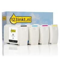 H έκδοση 123ink αντικαθιστά το HP 80 BK/C/M/Y 4-pack  160162