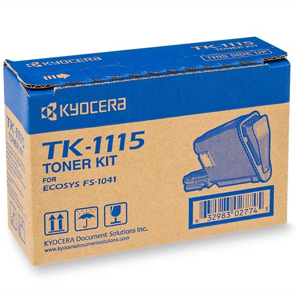 Kyocera Toner Kyocera TK-1115 Black 1T02M50NL0 079454 - 1