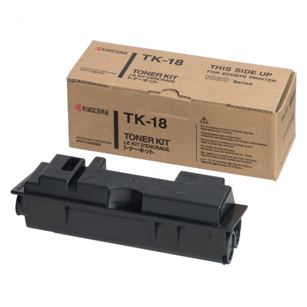 Kyocera Toner Kyocera TK-18 Black 1T02FM0EU0 370QB0KX 032287 - 1