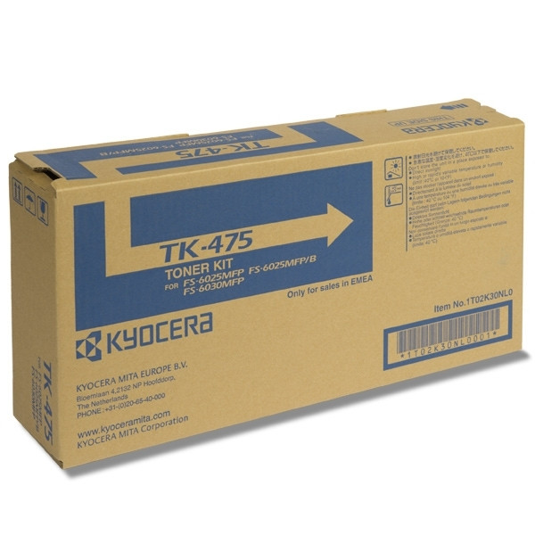 Kyocera Toner Kyocera TK-475 Black 1T02K30NL0 079336 - 1