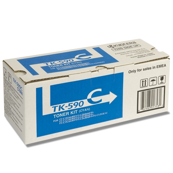 Kyocera Toner Kyocera TK-590C Cyan 1T02KVCNL0 079312 - 1