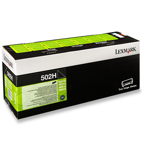 Lexmark Toner Lexmark 502H (50F2H00) High Capacity Black 50F2H00 037310 - 1