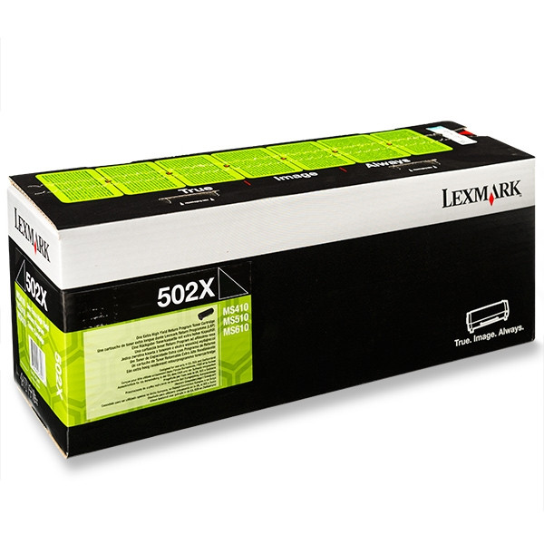 Lexmark Toner Lexmark 502X (50F2X00) Extra High Capacity Black 50F2X00 037312 - 1