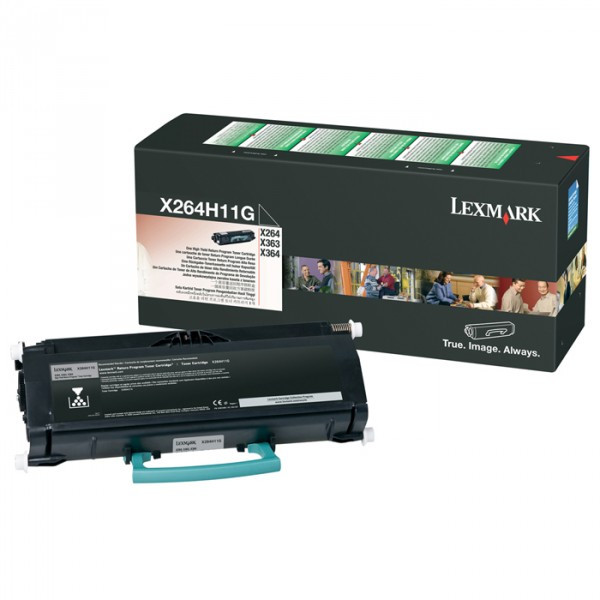 Lexmark Toner Lexmark X264H11G High Capacity Black X264H11G 037060 - 1