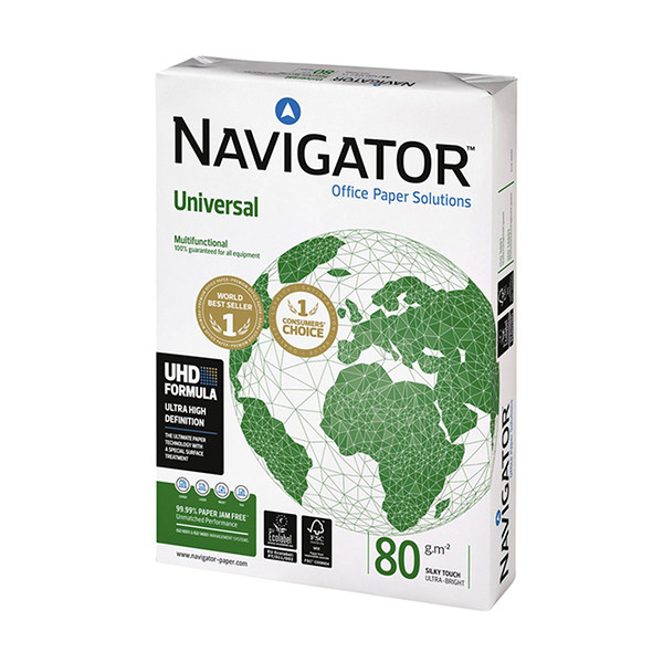 Navigator Χαρτί Εκτύπωσης Navigator Universal A4, 80gr (500 φύλλα) CP080C1F11A4 425225 - 1