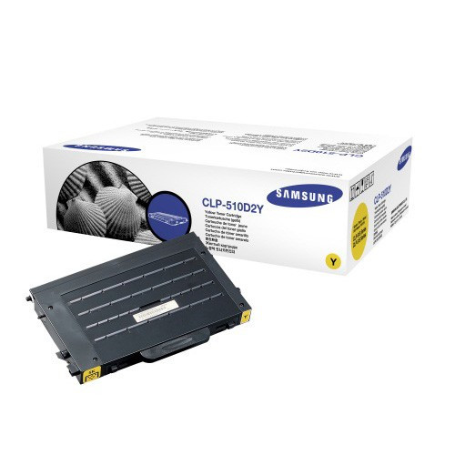 Samsung Κίτρινο τόνερ Samsung CLP-510D2Y (αυθεντικό Samsung) CLP-510D2Y/ELS 033425 - 1