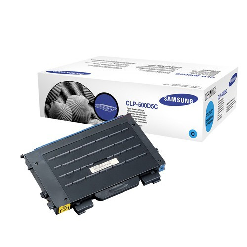 Samsung Toner Samsung CLP-500D5C Cyan CLP-500D5C/ELS 033335 - 1