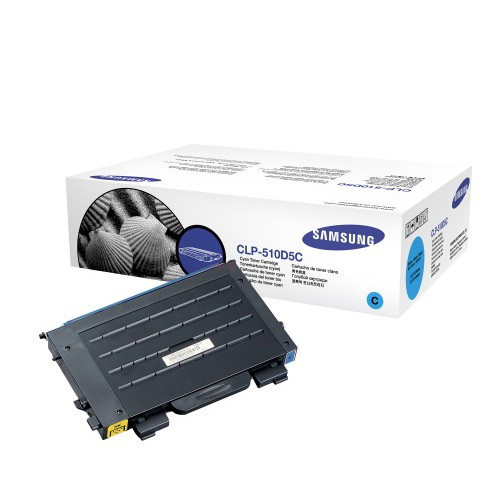 Samsung Toner Samsung CLP-510D5C High Capacity Cyan CLP-510D5C/ELS 033395 - 1